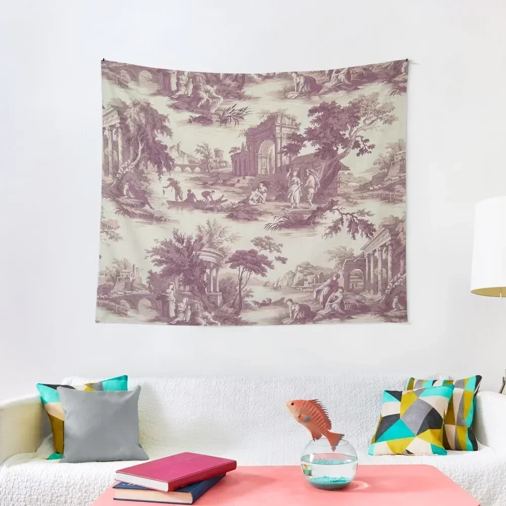 

Antique Canvas of Jouy Tapestry Home Decorating Aesthetic Room Decorations Room Decor For Girls Tapestry