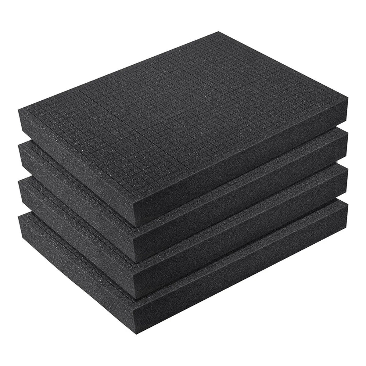 Pick and Pluck Foam, 40.64 X 30.48 X 5.08 cm Pick Insert Foam Protective Cover, Pluck Foam Board for Tools-ABJQ