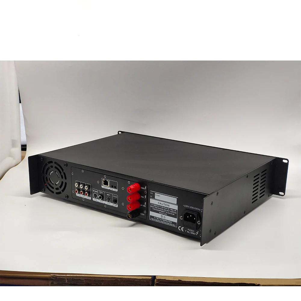 4 Channel IP Network Mixer Preamp 2 Zone KTV Professional PA Audio Equipment