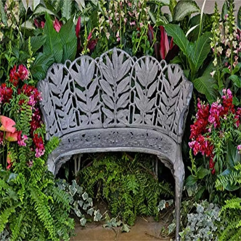 

Большая металлическая скамейка 36x24 для фото в саду Longwood Conservatory, Пенсильвании