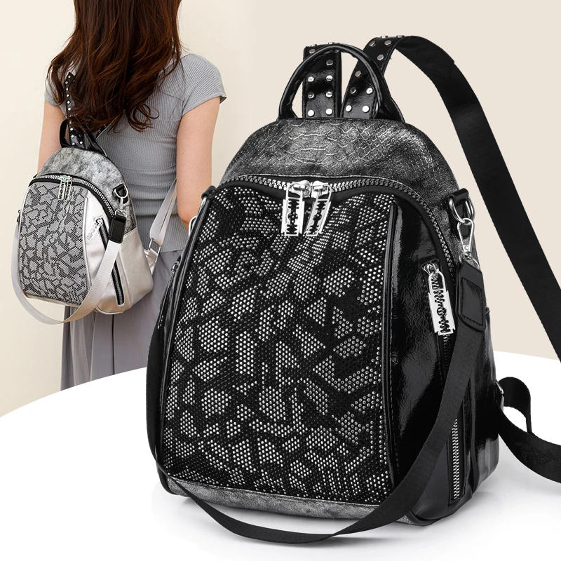 Fashion Backpack Women Waterproof Large Capacity Travel Backpack Anti-theft School Bag High Quality Shoulder Bag Knapsack sac