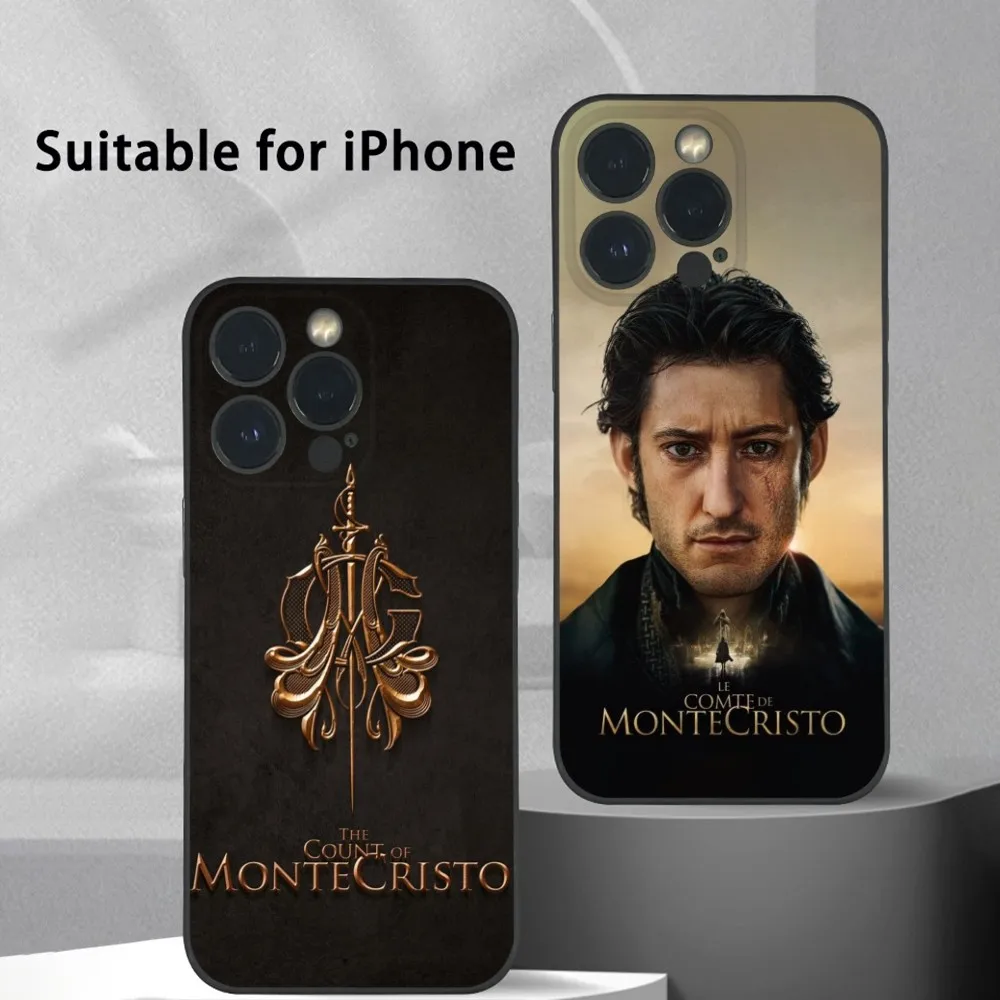 

The Count of Monte C-Cristo Phone Case For iPhone 16 15 14 13 Pro Max Plus Mini Frosted Soft Shell Funda