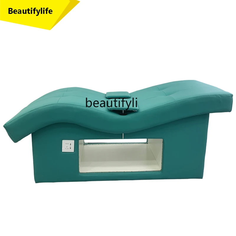 

A38 Салон красоты Кровать для лица из цельного дерева Латексная кровать для лица Тату-кушетка Массажная кровать для чистки ушей
