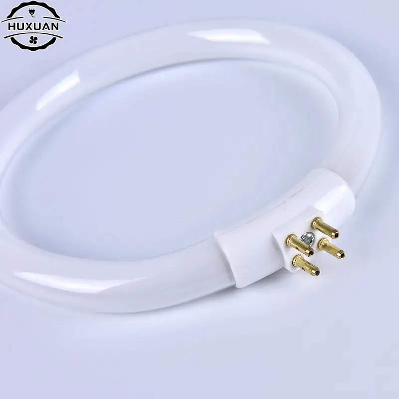 Weiß Rohr Mit 4 Pins 11W T4 Runde Ringförmigen Rohre Anti-vier-pin Lampen Lampe Fluoreszierende Ring lampe