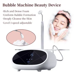 VLVEE Professional Bubble Cleanser 3-Speed Facial and Body SPA Reactive Oxygen Bubble Machine with Dense Foam Home Beauty Salon