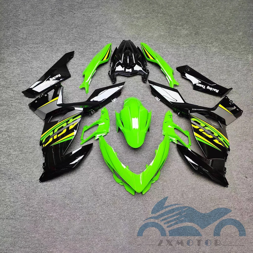 

Новые обтекатели для мотоцикла Kawasaki Ninja 400 2018-2024 Ninja400 18-24, полный комплект обтекателей для ремонта кузова
