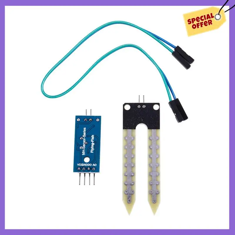 -A96Z 5X Модуль обнаружения гигрометра почвы Датчик влажности FC-28 DC 3,3 В-5 В