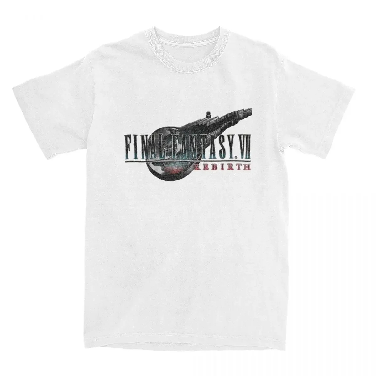 Hipster Final Fantasy 7 VII Rebirth GAME T-Shirts for Men Women Pure Cotton Tees Shirt Plus Size Clothing