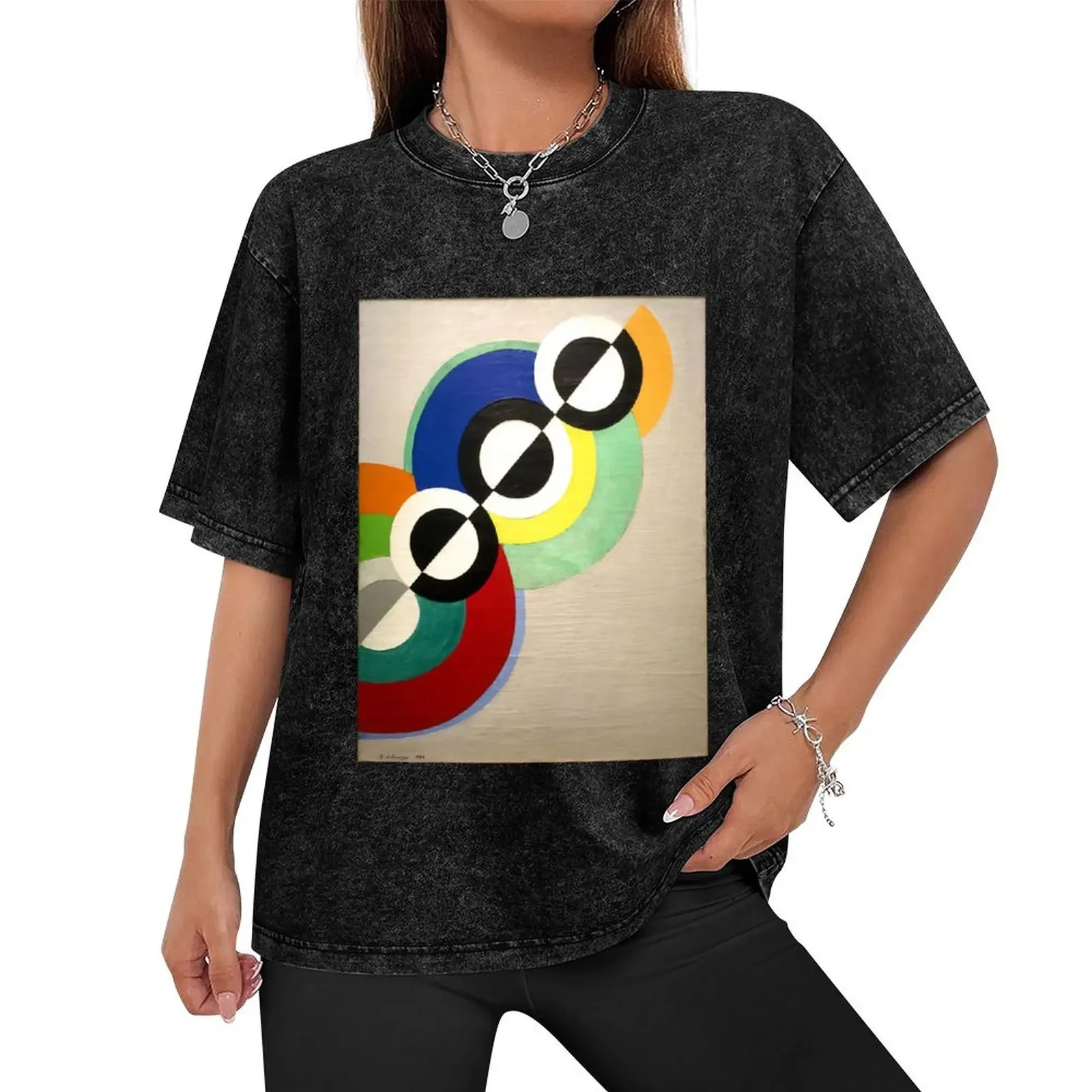 HD Rhythms, by Robert Delaunay 1934 HIGH DEFINITION T-Shirt vintage clothes graphic t shirt vintage mens white t shirts