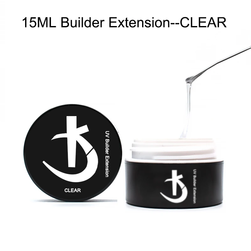 KODI JYJ 15 ml UV-Gel zur Verlängerung, semipermanenter Builder-Lack, Poly-Nägel, Gellac, Maniküre, Gebäude, Acryl-Gel-Nagellacke