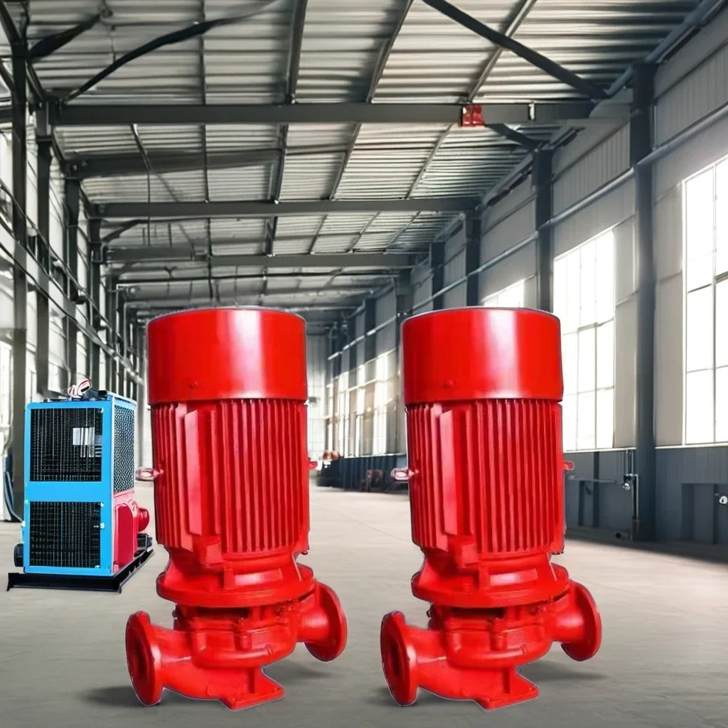 High Quality Customizable Voltage Fire Pump System-Fueled Centrifugal Fire Extinguishing Spray Metal Construction Motor