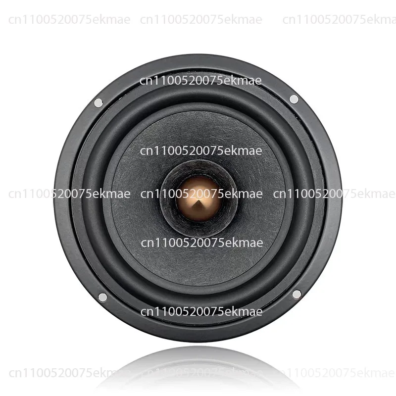1 Piece 5.25 Inch Full‑Range Speaker Driver Unit Audiophile‑Grade Wool Fiber Paper Cone 25W Monitor Loudspeaker