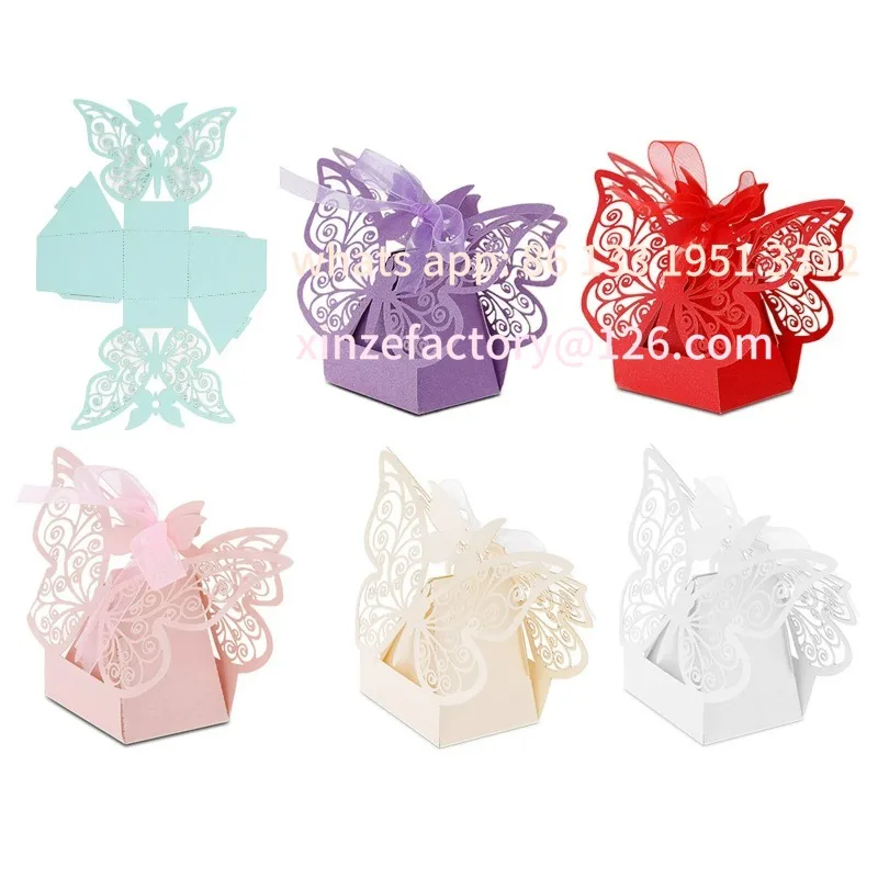 

Customizable Wedding Favor Sugar Chocolate Boxes Wedding Decoration for Birthday Candy Box Wedding