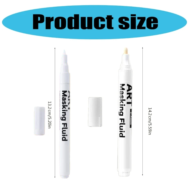 Caneta acrílica branca, marcador fluido branco para pintura pedra rocha, vidro cerâmico, destaque