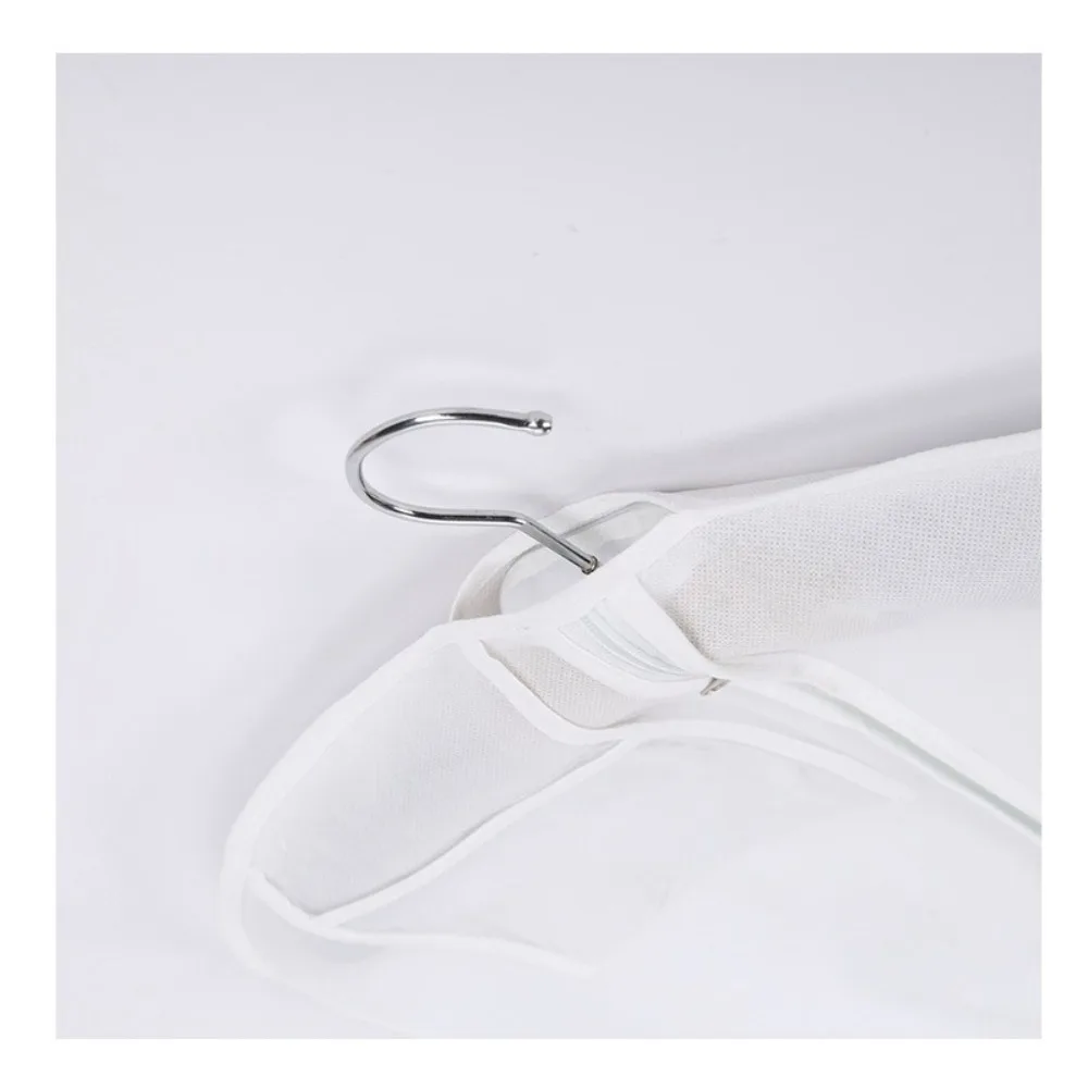 

Dustproof Wedding Dress Dust Cover 180cm Extra Large Hanging Bag Clothing Storage Bag Foldable Zipper