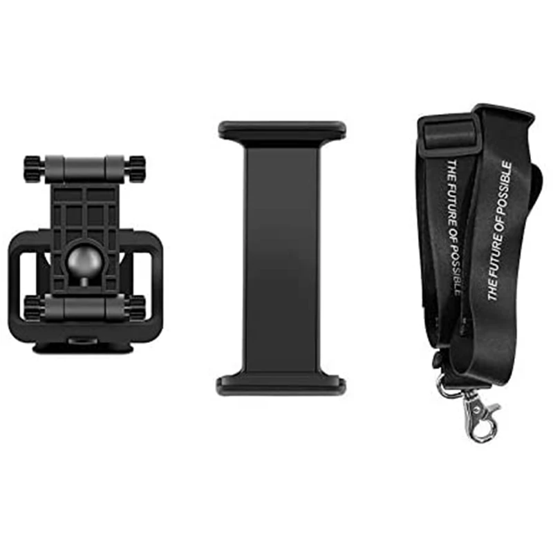 

A46T Smart Phone Tablet Mount Holder for DJI MAVIC Mini Remote Control Front View Phone Special Bracket with Lanyard