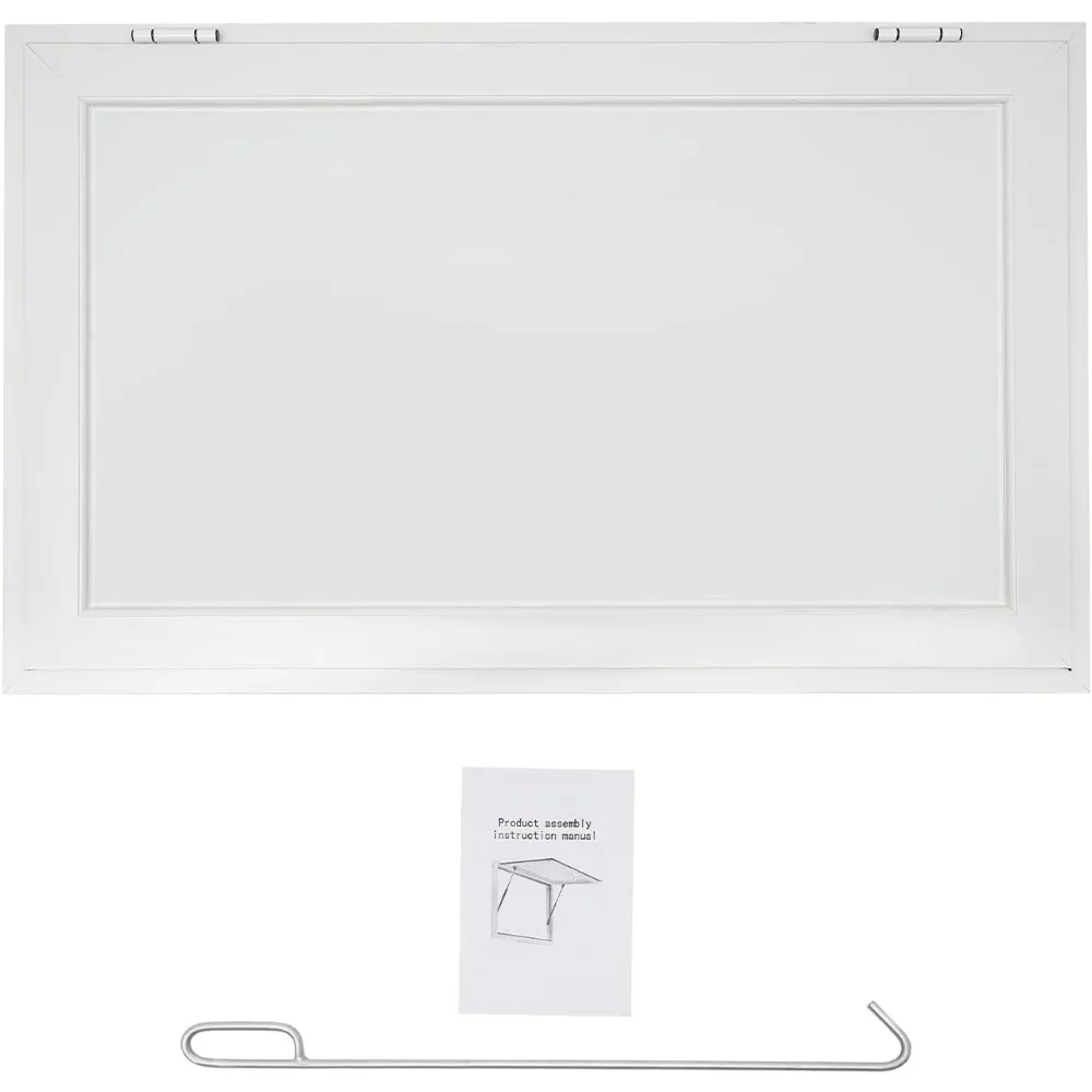 48x30 シルバーアルミニウム製フードトラック窓（BBQトレーラーおよび移動式ケータリング用）