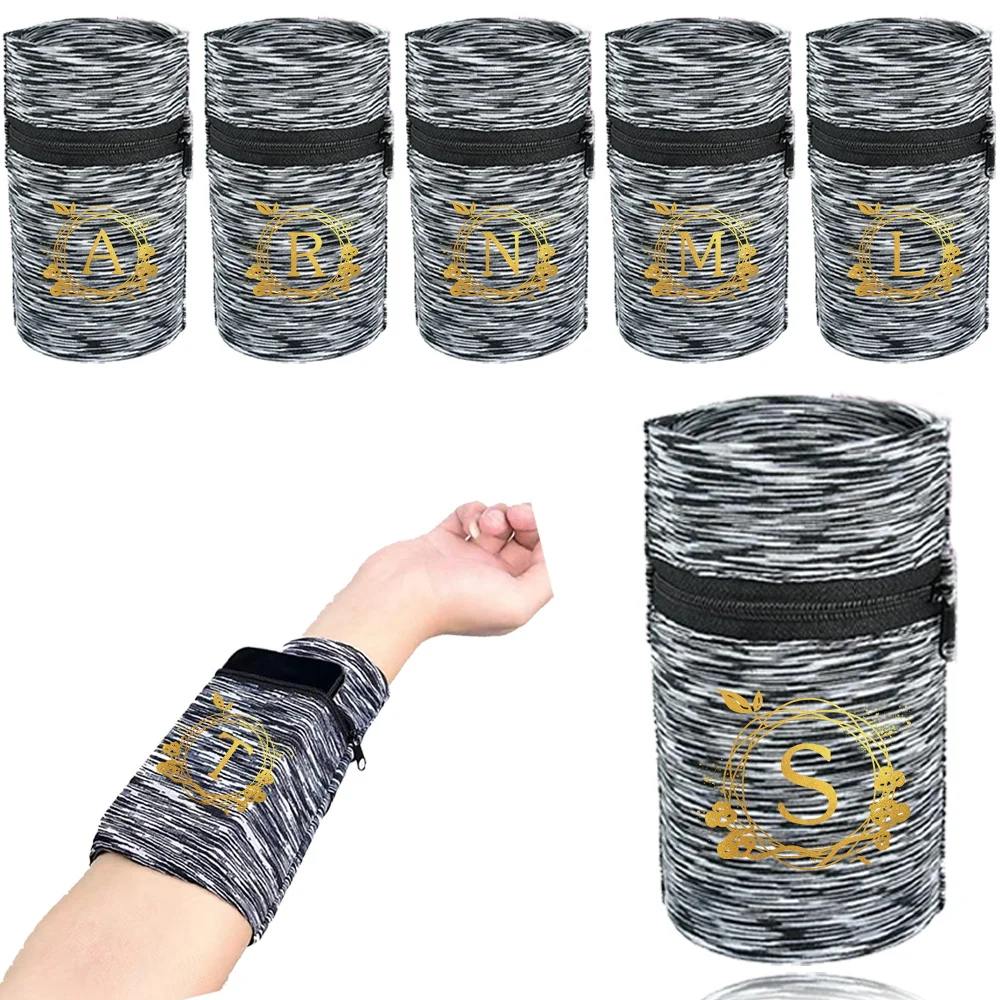 

Sports Wristband Bags Wrist Protector Running Sport Safety Grey Series Support Brace Wrap Wristband Wreath Style Wrist Brace Bag