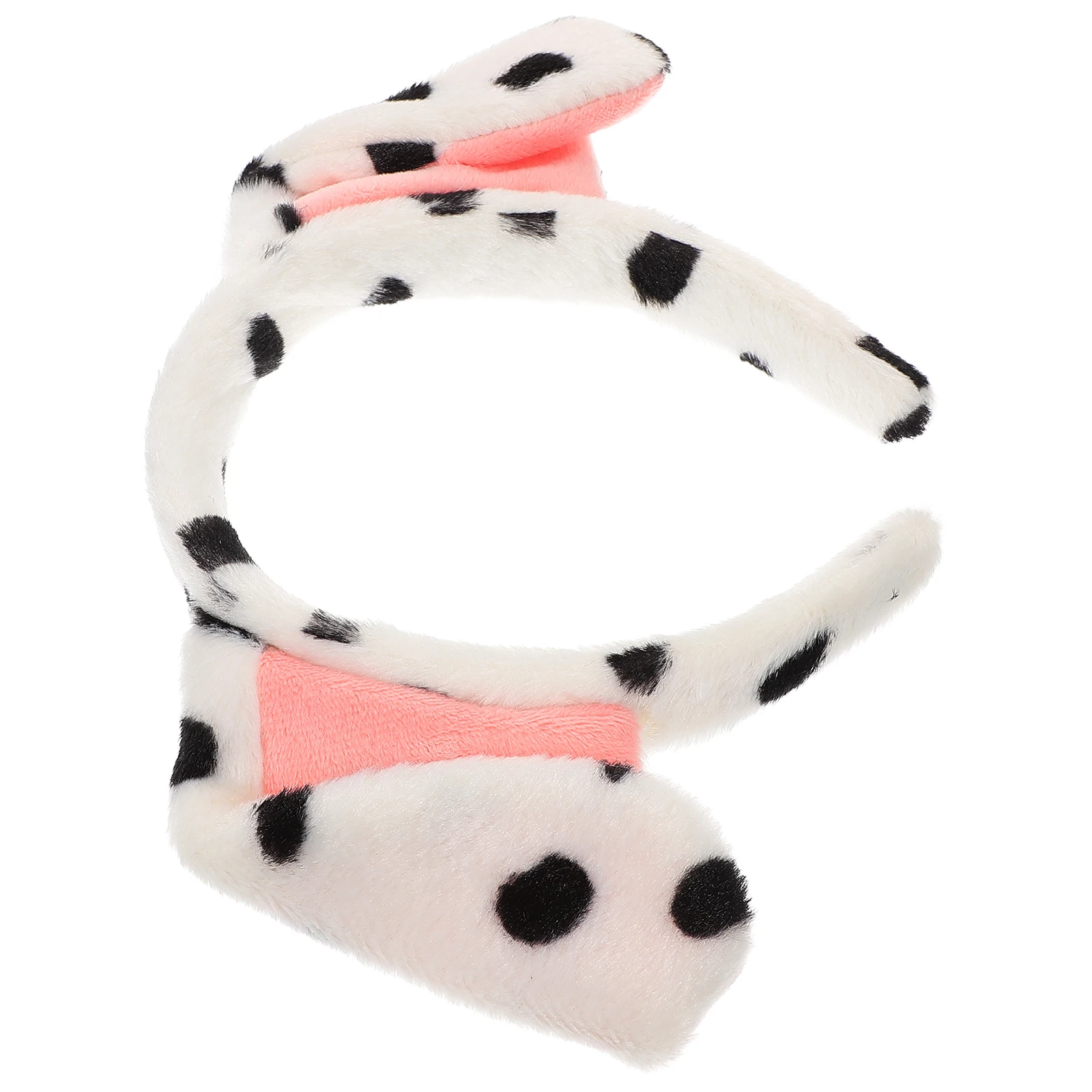 

Cartoon Dog Headb s Cloth Elastic Design for Kids Adults Bath Festival Cosplay Dalmatian Dogs Ear Headb s For Kid