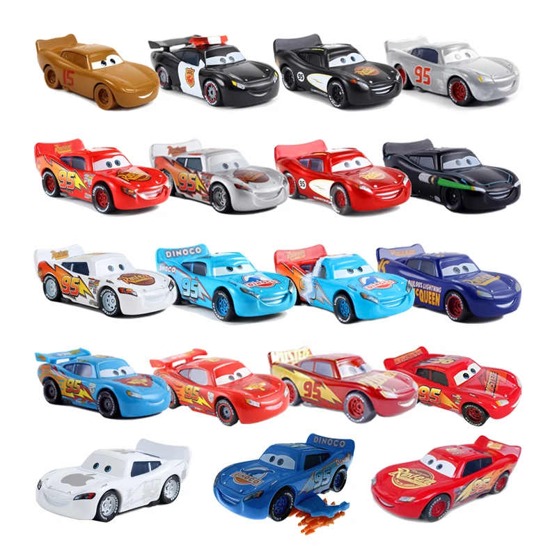 Disney Autos Pixar Autos 3 Autos 2 Spielzeug Blitz McQueen Mack Sammlung antike Druckguss Modellautos Spielzeug Kinder Weihnachten Geschenk Spielzeug