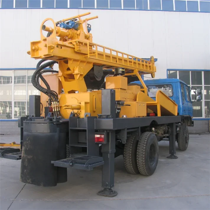 New 350m 20m 180m Truck-Mounted Water Well Drilling Rig / Drilling Machinewith Mud Pump or Air Compressor Free After-sales