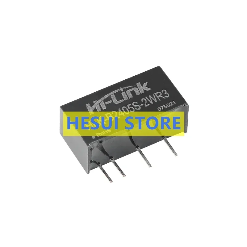Original HLK-B2405S-2WR3 DC-DC isolation power module 24V to 5V400mA2W short circuit protection