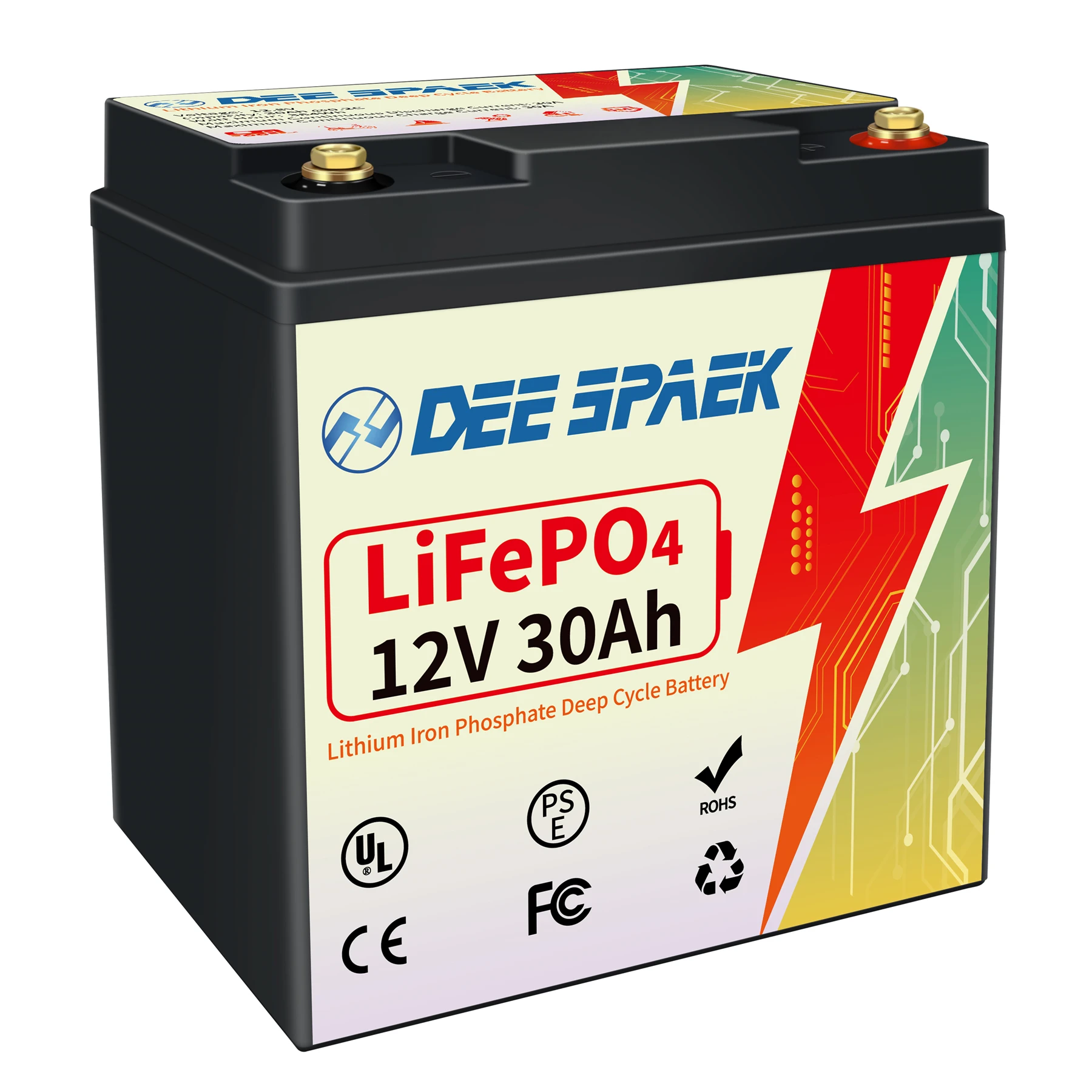 Sale 12V 24V 30Ah 100Ah 200AhLiFePO4 Battery  Build in BMS Perfect for RV Marine Trolling Motor Solar Van Life Back Up Power