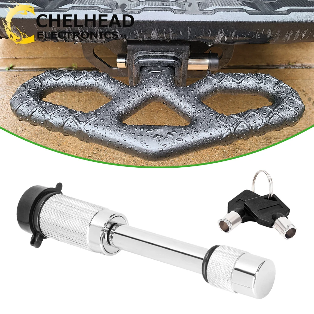 

Truck Trailer Tow Receiver Hitch Lock Kit 2'' 2.5'' Hitches Pin RV Off-road ATV UTV Vehicles Towing Mounting with Key