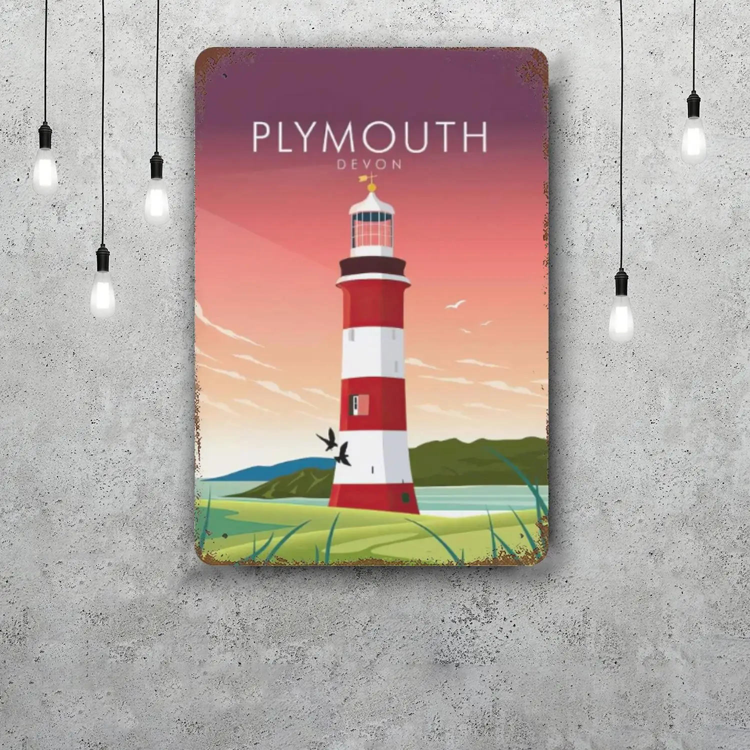 plymouth Funny Bar Metal Sign, Retro Plaque, Vintage Sign, Alcohol Drinker, Pub, Club, Man Cave, Kitchen Wall Decoration