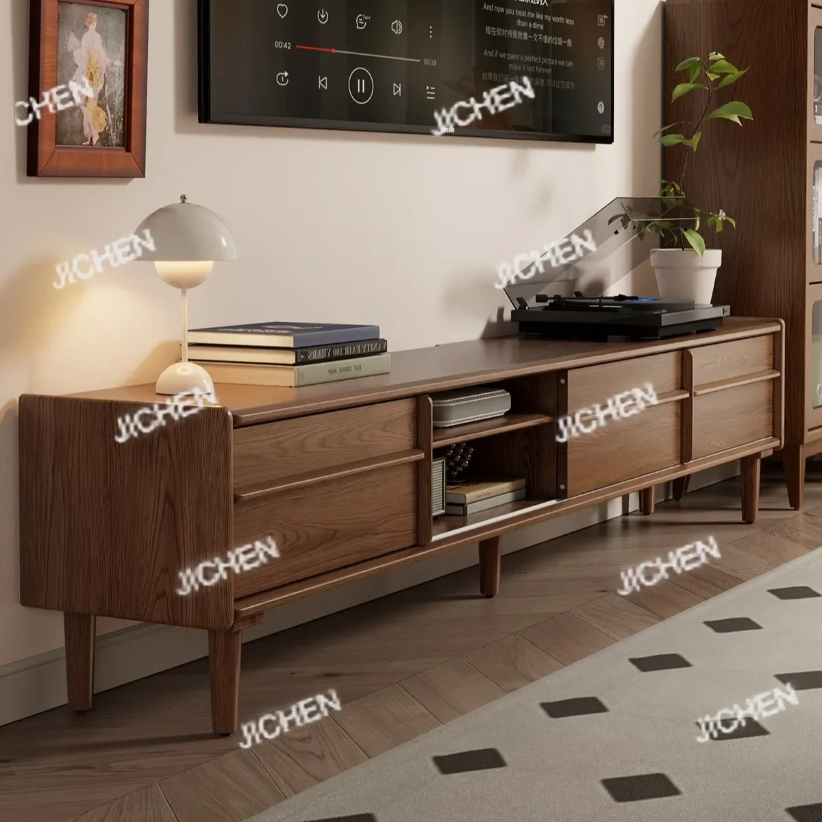 Jch Tv Cabinet Floo… - image