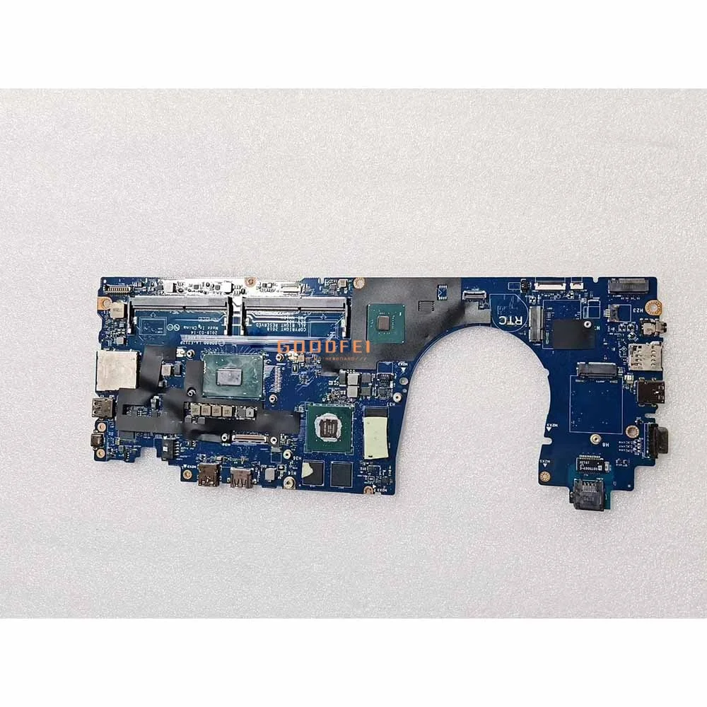 

For DELL Precision 3530 Laptop Motherboard Notebook Mainboard Accessories LA-F712P With I7-8750 P600 4G 100% Tested OK