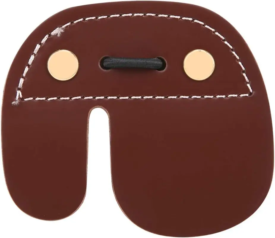 

VGEBY Archery Finger Guard, Archery Finger Tabs, Leather Archery, Traditional Recurved Bow, Artificial Finger Protection, Sports
