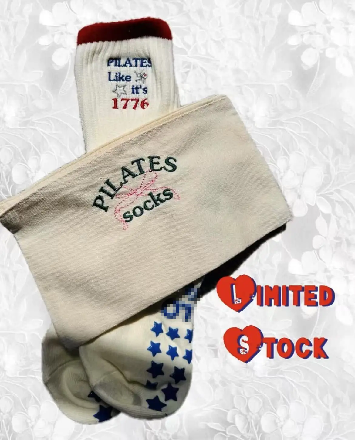 Produttore Logo personalizzato OEM Design Donna Cotone antiscivolo Grip Ruffle Ricamo Antiscivolo Yoga Pilates Calzini