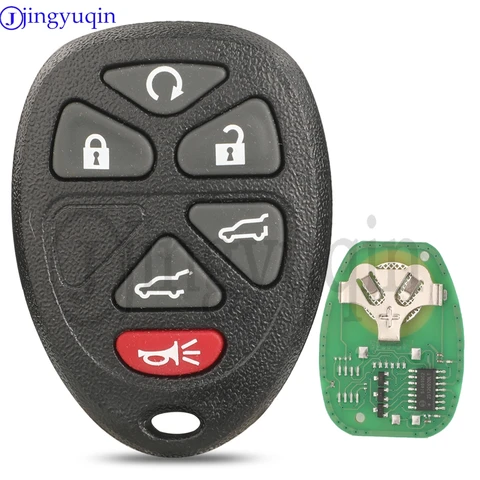 Пульт Дистанционного Управления Jingyuqin OUC60270/OUC60221 433 МГц Для Buick Enclave, Cadillac Escalade, SRX, Suburban, Tahoe