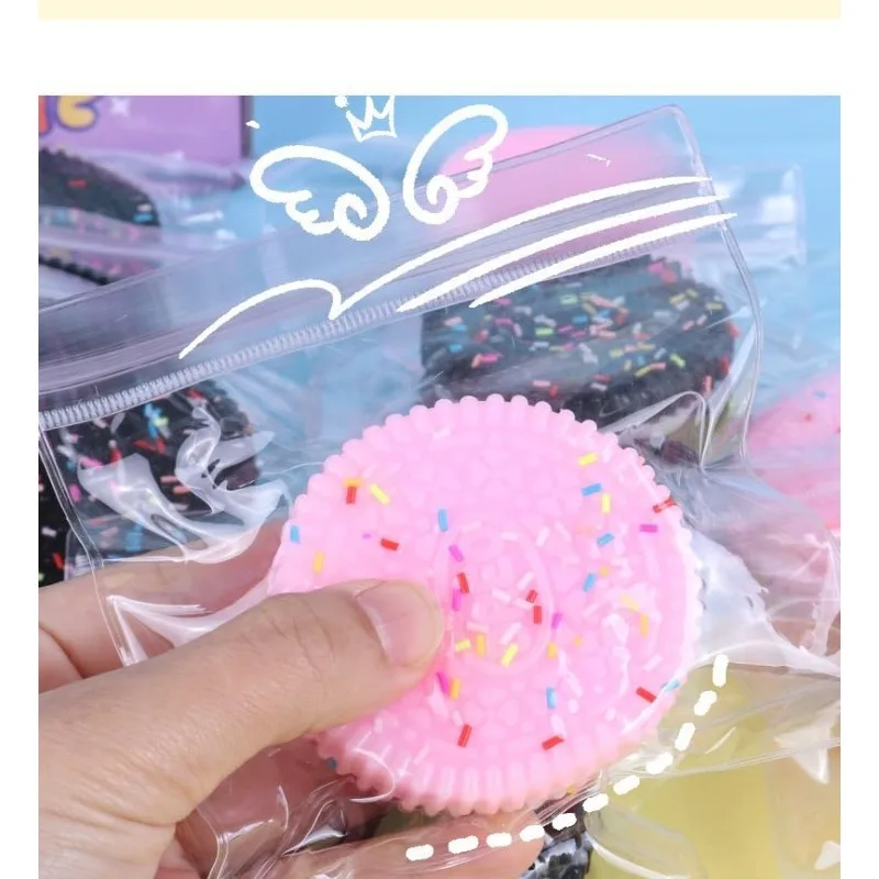 ألعاب إسفنجية مصنوعة يدويًا من السيليكون لتخفيف التوتر، لعبة تنفيس الضغط فائقة النعومة للقلق والاسترخاء لتخفيف التوتر