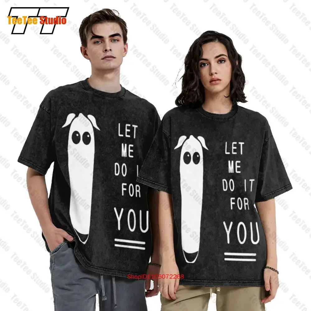 Let Me Do It For You Longnose Dog Vintage Oversized T-Shirt Nose Borzoi UI3I