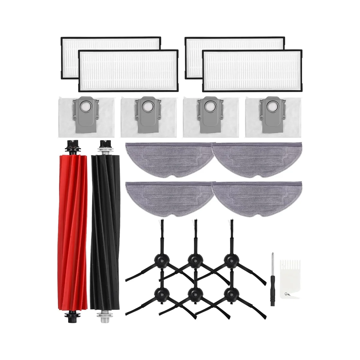 

Для Roborock S8 Pro Ультра основной боковой щетки фильтр Швабра тканевые пылесборники для Roborock S8 / S8 + запчасти для пылесоса