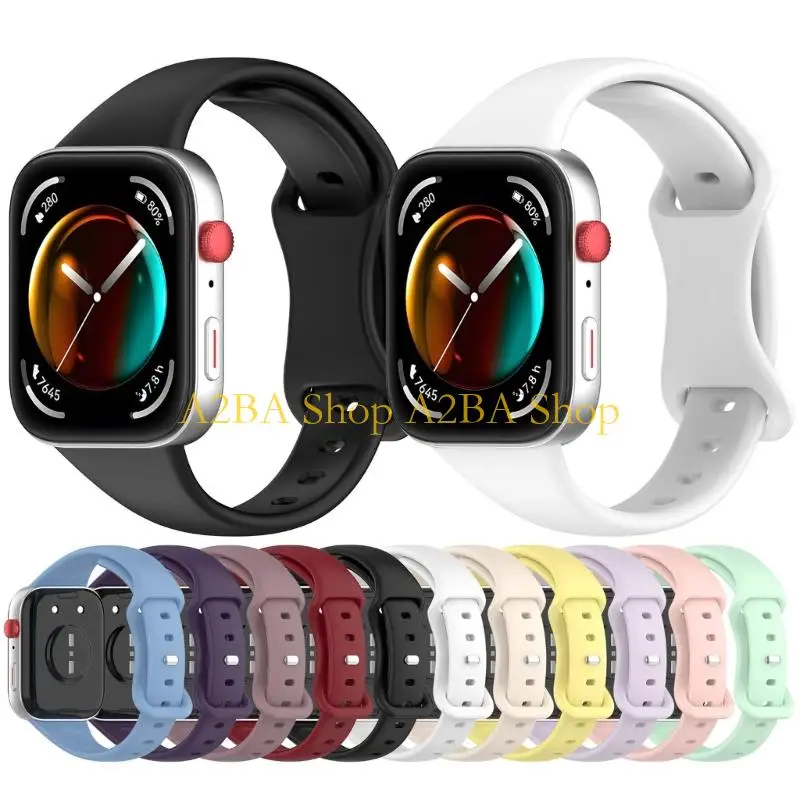 A2BA Replacement Watch Bands For Watch Fit 3/4 WomenMan Girls Soft Silicone Wristbands Replacement Straps