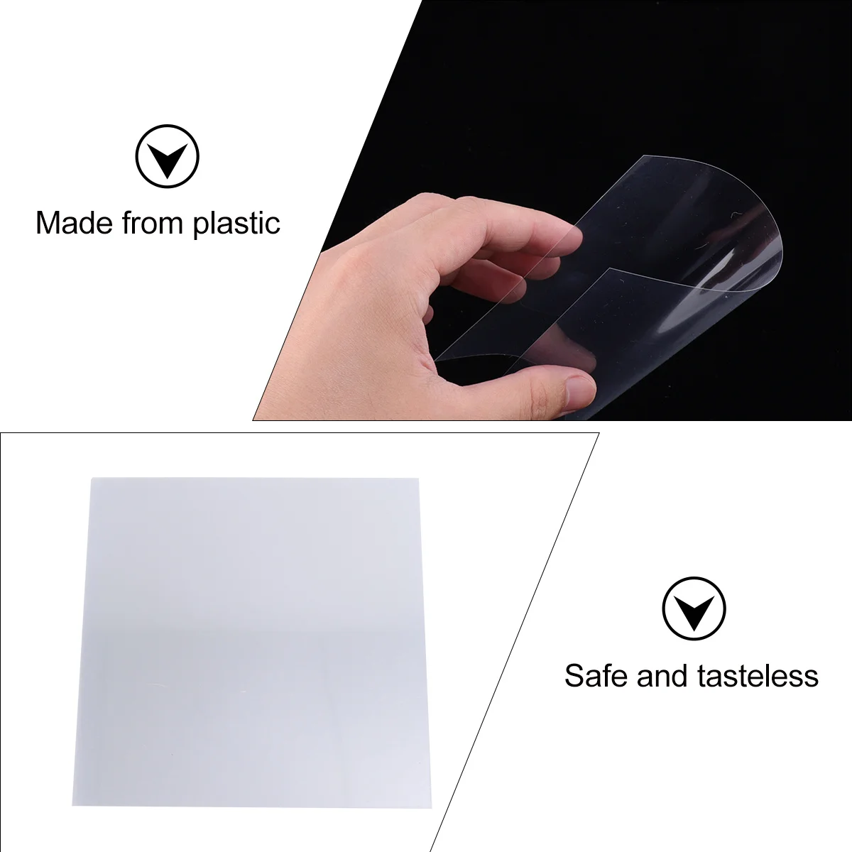 

20Pcs Beads Plastic Template Transparent Ironing Papers for DIY Crafts Kids Educational Tool Develops Color Recognition and