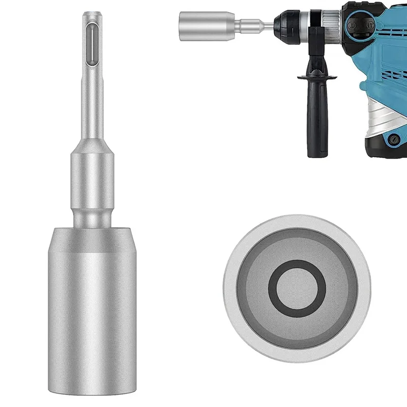 

L33A_SDS-Plus T Post Отвертка для заземляющего стержня, отвертка для сверла Прочный преобразователь стержня для ударной дрели для заземляющих стержней C
