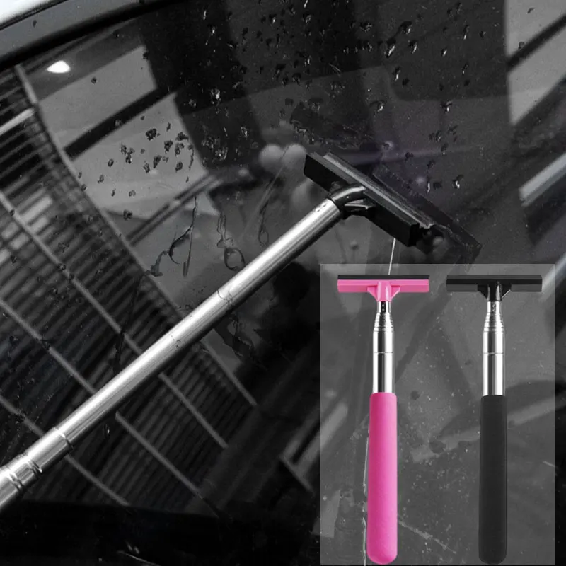 

Автомобильный телескопический дворник для зеркала заднего вида, инструмент для очистки бокового зеркала автомобиля, портативный скребок для дождливого стекла, ручной дворник