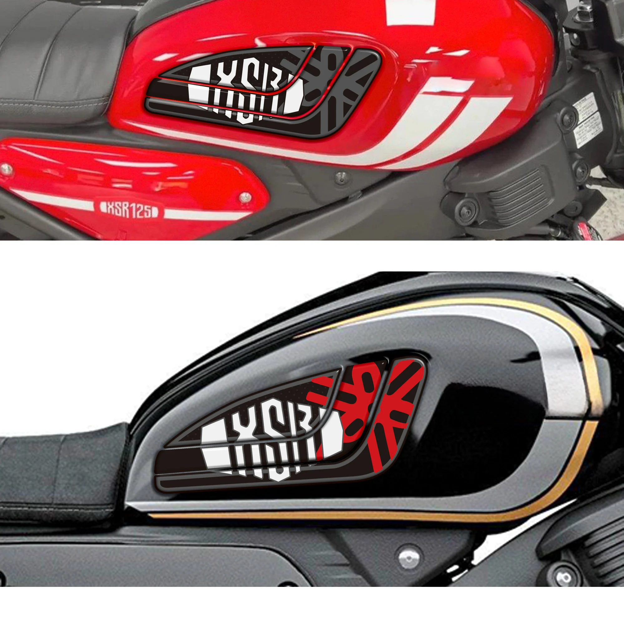 

Motorcycle Stickers 3D Protections For Yamaha Motorcycles Accessories XSR125 2021-2022 Sticker Packs