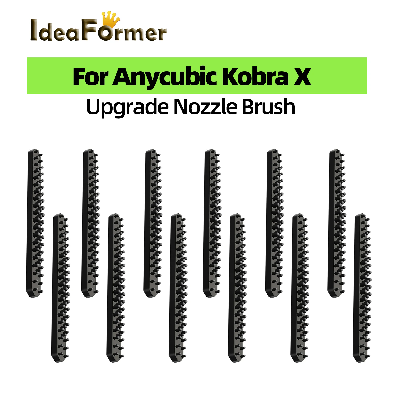Upgrade Nozzle Wiper For Anycubic Kobra X Nozzle Silicone Brush for Anycubic Kobra X Hotend Cleaner Tool Kobra X Accessories