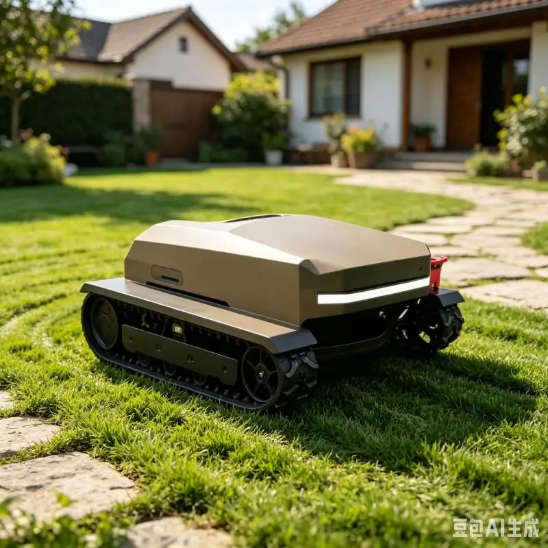 Customized Remote Control Lawn Mower RC Grass Cutting Machine Off Road Brush Cutter Heavy Duty Garden Maintenance Equipment