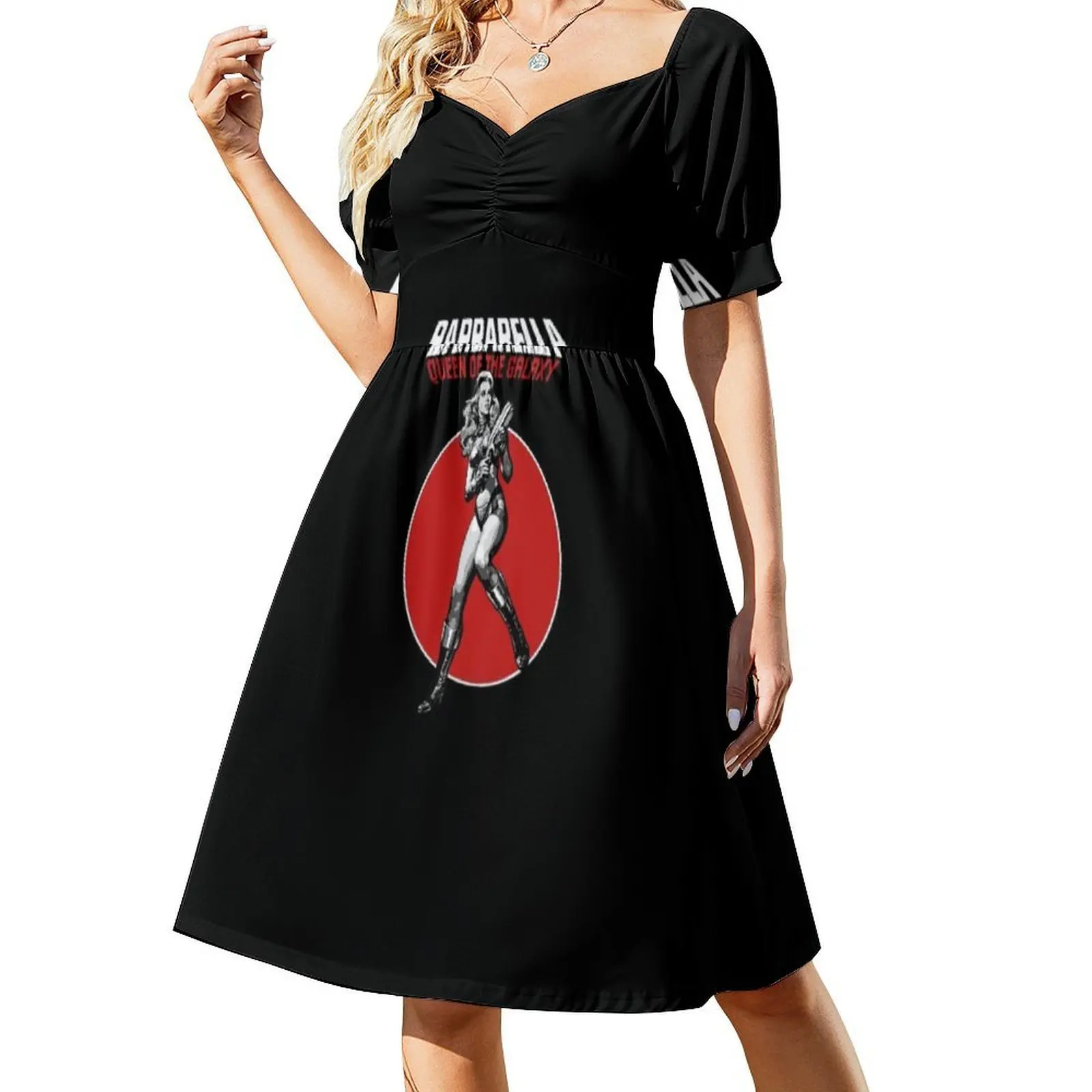 

Barbarella-Queen Of The Galaxy Essential T-Shirt Sexy Vacation Dress For Women Beach Party Birthday Mini Dress Barbarella Queen