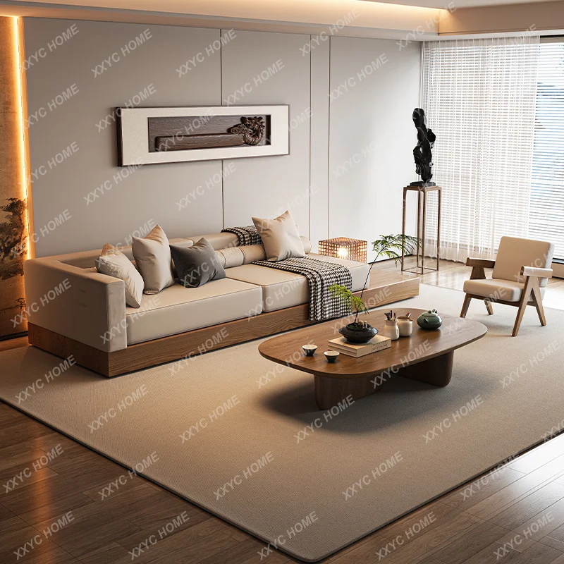 

Song's aesthetic sofa new Chinese solid wood furniture combination