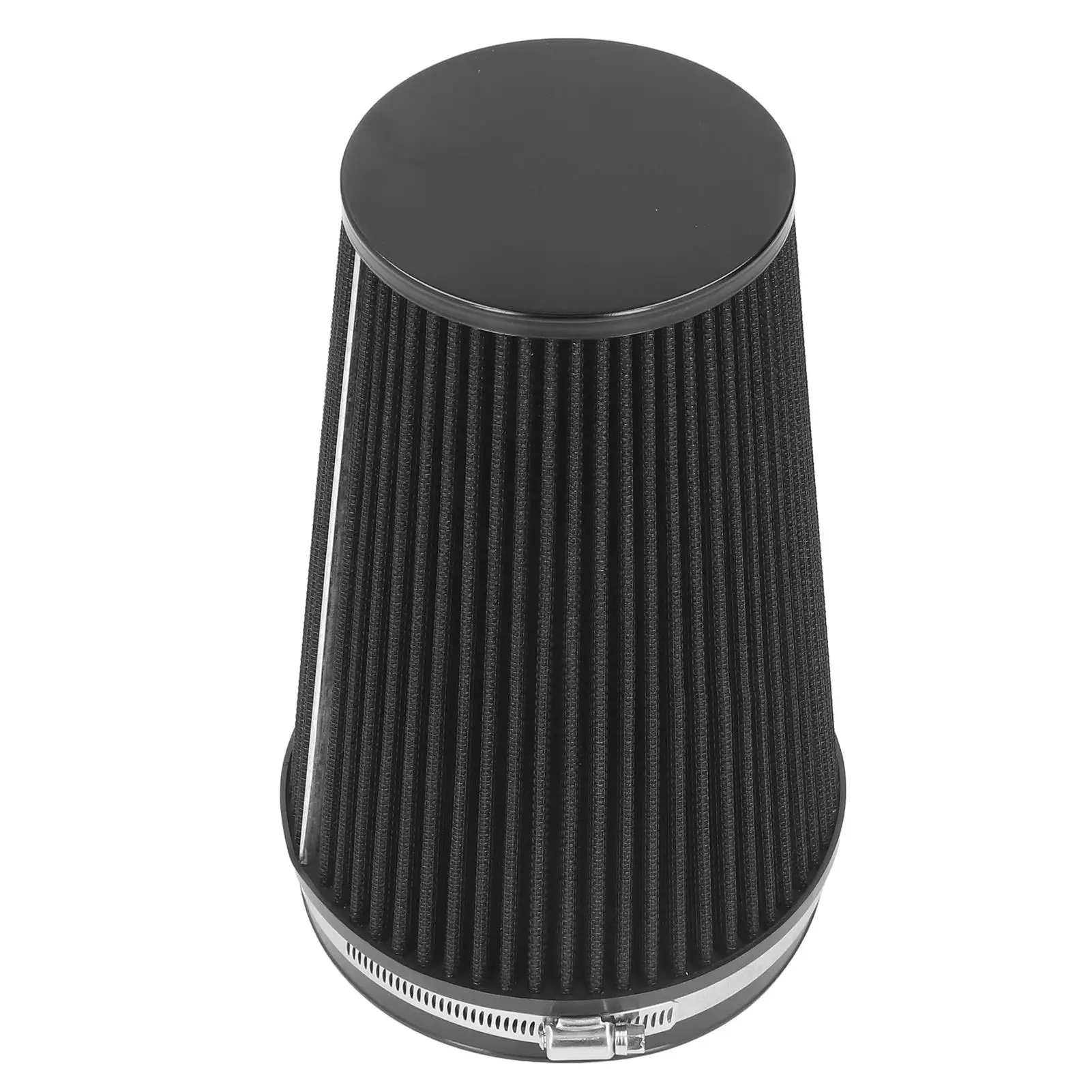 Round Tapered Air Filters 150mm/6in Engine Protection Eco Friendly High Flow Reusable Universal Clamp On Air Filter for car