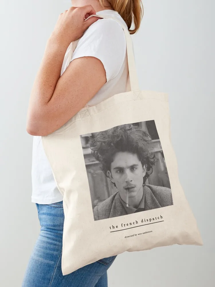 The French Dispatch (Wes Anderson) Timothee Chalamet, Saoirse Ronan, Adrien Brody Tote Bag Gift bags the tote bag