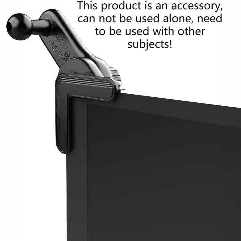 Universal Car Display Screen Holder 16mm Ball Head Base ABS Material Heavy Duty for Car Phone Mount Accessories