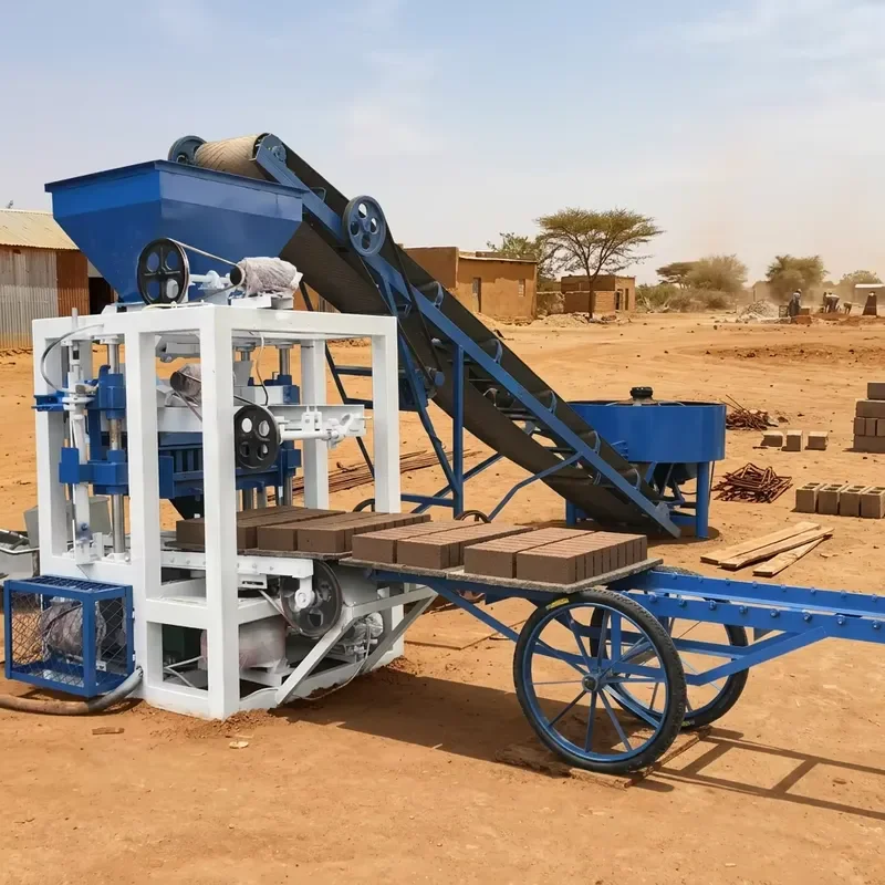 Hot Sales in Africa Multifunctional Automatic Concrete Block Making Moulding Machine Cement Hydraulic Brick Making Machinery